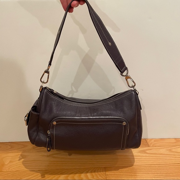 Longchamp Pebbled Leather Bag - Picture 3 of 13